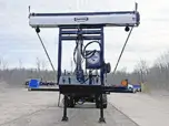 Roll off trailer, Super Mini Long, tandem axle with Roll Rite tarp system - Front